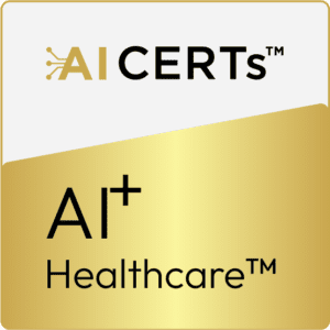 AI + Healthcare badge